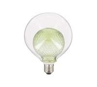 XANLITE BULB FILAMENT LED G125 DOUBLE GREEN GLASS, CAP E27, 270 LUMENS, CONSO. 3 W (EQUIVALENCE 30 W), 2700 KELVINS ; WARM WHITE
