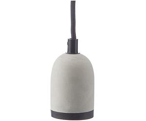 Xanlite Douille suspension - Suspension ampoule - fil Électrique pour suspension - Ampoule prise electrique - Suspension à douille en béton - SDC01EG