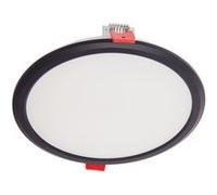 Xanlite - Downlight Rond - Spot LED extra plat encastrable - cons. 12W/1650 lumens - CCT 3000K/4000K/6500K - IP44 - Blanc/Noir - DOP850RIPCCT BLANC G
