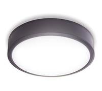 Xanlite - Downlight Rond - Spot LED extra plat encastrable/en saillie - cons. 18W/2500 lumens - CCT 3000K/4000K/6500K - IP65 - Noir - KSDOP1400RNIPCCT NOIR G