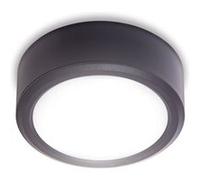 Xanlite - Downlight Rond - Spot LED extra plat encastrable/en saillie - cons. 6W/800 lumens - CCT 3000K/4000K/6500K - IP65 - Noir - KSDOP400RNIPCCT NOIR G