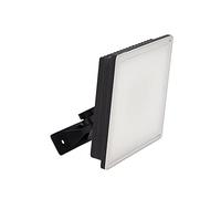 XANLITE FLOODLIGHT WALL BLACK LED, 2600 LUMENS, CONSO. 30 W, 6500 KELVINS; COLD WHITE