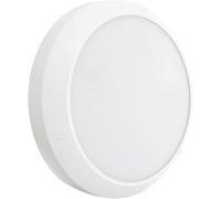Hublot LED blanc 30 cm IP65, 2000 lumens, conso 18W, Blanc chaud