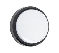 Xanlite HUBLOT LED INTEGRATED CIRCLE BLACK IP65, 1500 LUMENS, CCT, 3000-4000-5000 KELVIN; WARM WHITE, NEUTRAL WHITE, COLD WHITE