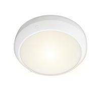Xanlite - Hublot LED Rond Blanc avec Indice de Protection IP65 - Détecteur de Mouvement Désactivable - Température de Couleur CCT - Éclairement de 1800 Lumens