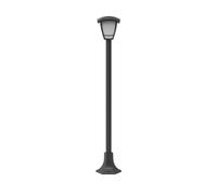 Xanlite - Lampadaire Filaire Rétro 112 cm - Design Vintage Élégant - Culot E27 - IP44-40W Max - Ampoule Non Incluse - Pour Intérieur ou Extérieur Couverts, Noir