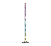 Xanlite Lampadaire LED 120cm RVB digital, filaire USB, synchronisé à la musique