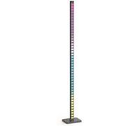 Xanlite - Lampadaire LED RVB Digital 120cm, Synchronisation sonore, filaire USB - LISRVBM NOIR