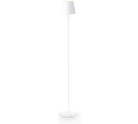 Xanlite - Lampadaire métal, 500 lumens, CCT & Dimmable, Rechargeable, 130cm, Blanc - LAM130BD Blanc G