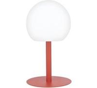 Xanlite - Lampe à poser POP - boule terracota rechargeable en métal LED IP44, 400 lumens, CCT et dimmable, hauteur ajustable - LP16BTRCCT ROUGE G