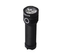 Xanlite - Lampe Torche LED Sans Fil Ultra-Puissante - 1200 Lumens - Mode Power Boost 2500 Lumens - Rechargeable USB - IP44-3 Modes d'Éclairage - 6500K - Blanc Froid