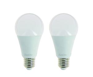 Xanlite Lot De 2 Ampoules LED A67 Classique E27 - Angle Éclairage 200° - 14,2W Équivalant 100W - 1521 Lm - Lumière Blanc Chaud - PACK2EE1521G, 2700 K