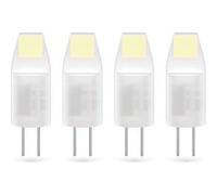 Xanlite - Lot de 4 Ampoules SMD LED Capsules, culot G4, 100 lumens, conso. 1W éq. 10W, Blanc chaud - PACK31ALG4100IW G