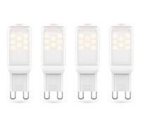 Xanlite Lot de 3+1 ampoules Filament LED Capsules, culot G9, 200 Lumens, équivalence 20W, 2700 Kelvin, Blanc chaud