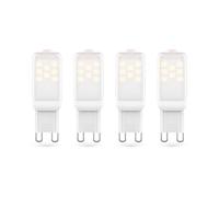 Xanlite - Lot De 4 Ampoules Smd Led Capsules, Culot G9, 200 Lumens, Conso. 2,2w Éq. 20w, Blanc Chaud - Pack31alg9200iw