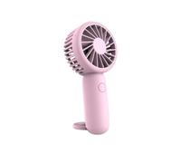 Xanlite Mini Ventilateur Nomade Rose - Rechargeable USB 3 Vitesses