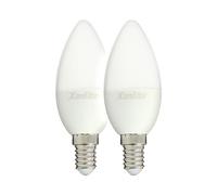 Ampoule Led Flamme, Culot E14, 5w Cons. (40w Eq.), Lumière Blanc Chaud Multicolore