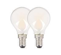 Xanlite - PACK2RFV806PO - Ampoule LED filament flamme culot E14 806lm blanc chaud - Classique - Classe A++- Faible Consommation - Installation Facile