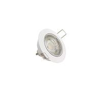 Xanlite PACK5SP50ABCW Lumineux Lampe encastrable Plafond-Lot de 5 Spots encastrés Ampoules LED GU10 incluses-Blanc Neutre-PACK5SP50ABCW 50 W