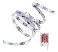Xanlite - LSAK1PICW - Ruban lumineux LED - Piles (incluses) - 1 mètre - 150 Lumens - Mode de fixation par Adhésif - Autonomie 28 heures - Couleur Blanc Neutre