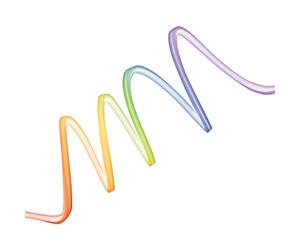 Xanlite - Ruban lumineux néon RVB 3M, USB, extensible 6M