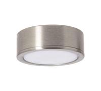 Spot De Meuble Acier Brossé Led Ip44, 2 Modes De Fixation, Cct Multicolore