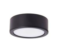 Xanlite Spot de Meuble LED Noir IP44 250 Lumens CCT 2 Modes de Fixation Encastré ou En Saillie Luminaire Étanche pour Éclairage Localisé Cuisine Salle de Bain