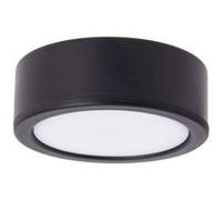 Xanlite Spot de Meuble LED Noir IP44 250 Lumens CCT 2 Modes de Fixation Encastré ou En Saillie Luminaire Étanche pour Éclairage Localisé Cuisine Salle de Bain
