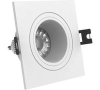Xanlite - Spot GU10 50W 2700K Carré orientable Blanc IP20 - SP50CAB BLANC G