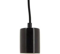 Xanlite Suspension à douille en marbre noir culot E27