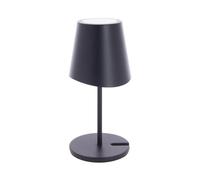 Xanlite Table lamp LED metal black 38 cm USB rechargeable 250 lumens dimmable CCT 3000-4000 K, Warm White-Cool White