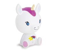 Xanlite, Veilleuse Licorne LED, intensité variable, USB rechargeable, RVB et Blanc chaud
