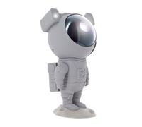 Xanlite - Veilleuse Projecteur LED Lunalite - 5 Modes de Projection Nébuleuses - Ciel Étoilé - avec Minuteur Intégré - USB Rechargeable - Gris