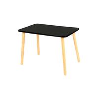 XANNI Table Basse Ronde en Baie Vitrée pour s'asseoir sur Le Sol, Style Japonais en Bois Massif Table, Design Minimaliste, Scandinaves, pour Salon, Bureau, Balcon