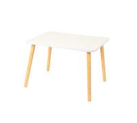 XANNI Table Basse Ronde en Baie Vitrée pour s'asseoir sur Le Sol, Style Japonais en Bois Massif Table, Design Minimaliste, Scandinaves, pour Salon, Bureau, Balcon
