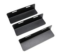 Xanorrg 1. 3 Séparateurs De Coffre Voiture Réglables Cargaison Antidérapante avec Bande Conjuration pour Les Essentiels Stockage Voyage SUV Division Coffre Voiture avec Ceintures