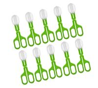 Xanorrg 10pack Gogga Kids Catcher Scissor Outdoor Kids Gogga Clip Spiders Catcher Clip pour Les Propriétaires d'animaux Et Les Toiletteurs Outil 'assainissement des Pattes 'Animaux De Compagnie