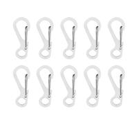 Xanorrg 10pcs Small Carabiner Clip Spring Snapping Crochets Classes Inoxydless Steels Suspendues Boucles Keychain Backpacks Carabiners À