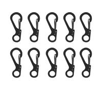 Xanorrg 10pcs Small Carabiner Clip Spring Snapping Crochets Classes Inoxydless Steels Suspendues Boucles Keychain Backpacks Carabiners À
