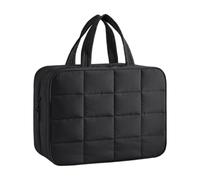 Xanorrg 2. Ergonomic Foldable Cosmetic Quick-Dry Multi-Layer Storage Makeup Bag For Business Trips Polyester Travel Toiletry Bag