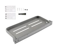 Xanorrg 30cm/40cm Floating Storage Shelf Wall Mount Campers Accessory Foldable Shelves for Interior Organization Fold Down