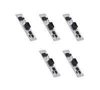 Xanorrg 5pcs Commutation du Module Capacitif Mouvement Sensoriel 5V 12V 24V 72W LED TEMPORT DE Village Lampe Court DE Distance COMMUNATION À L'INDUCTION Sujet