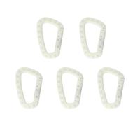 Xanorrg 5pcs Outdoor Hiking Backpacks Multiuse Clip Light Weight Portables Press Buckles for Hiking and Camping Quickly Release Outdoor Carabiner Clip