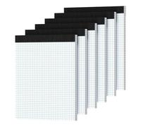 Xanorrg 6 Pièces A 4 Petits Bloc-notes En Papier Millimétré Déchirable D'ingénierie Pour Prendre Des Rappels De D'ingénierie Déchirable