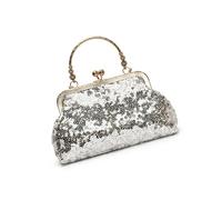 Xanorrg À Bandoulière Pour Femmes À Bandoulière Avec Des Paillettes De Chaîne Amovibles Claquettes Tothed Sacs Sacs Avec Hobos Hobos Fermeture Serrure Baisers