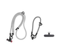 Xanorrg Anti-Drop Action Camera Holder - Adjustable Neck/Wrist Strap with Fast Release for Hiking Detachable Neck Straps