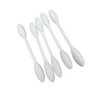 Xanorrg Bâton De Modélisation À Double Tête Rouleau Texture Ensemble D'outils Texture Rouleaux Modélisation d'argile Ovale pour Projet Artisanal 5 Pièces