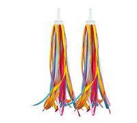 Xanorrg Bike Gopybar Streamers Lightweight Colorful Pichets Ribbon Bicycles Ornements Scooter for Girls Boys Decoration Forforar for Kids Accessoires