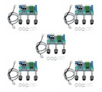 Xanorrg Board D'amplificateur Numérique Stéréo 5PCS 80W TPA3116D Améliore La Qualité Auditive pour Les Systèmes De Son Personnalisés Puissants Carton D'amplificateur Auditif Puissant