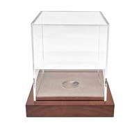 Xanorrg Boîtier D'affichage De Baseball Boîte en Acrylique Claire avec Basket-Ball Softball pour Organisation Et Présentation La Vitrine Baseball